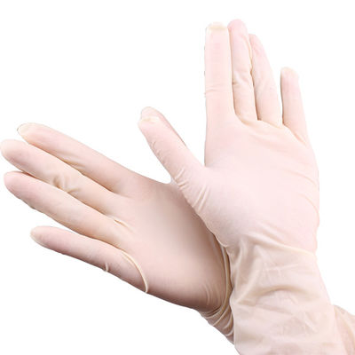 Douane Gepoederde Niet-steriele Medische Geduldige het Onderzoekshandschoen van Latexhandschoenen