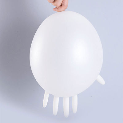 De transparante Beschikbare Vinyl van de Beschermings Anti Zure pvc van de Handschoenenarbeid Elastische Handschoenen