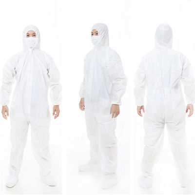 EN1186 van de Schilders Beschikbare Beschermende Jumpsuit van SMS pp Beschikbare de Isolatieovertrekken