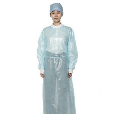De aangepaste Groene Beschikbare Plastic Toga's van de Toga's35gsm Beschikbare Barrière