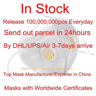 Van de het Masker Voorkomend Beschermend Douane van de Signogroupkn95 Klep het Gezichtsmasker
