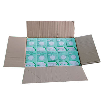 Van het het Ademhalingsapparaatgezicht van Ce Gediplomeerd van de het Maskerffp2 Schemer het Masker individueel Pakket