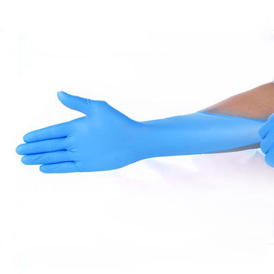 OEM Chemische Bestand Beschikbare Nitrilhandschoenen s-XL 100glove/Box