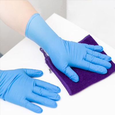 Van het Nitrilhandschoenen van FDA 510K de Zuivere Beschikbare Middelgrote Bestand Scheur