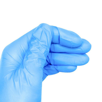 Duurzame van het het Nitrilonderzoek van ISO13485 Beschikbare Handschoenen 240mm Stofbewijs