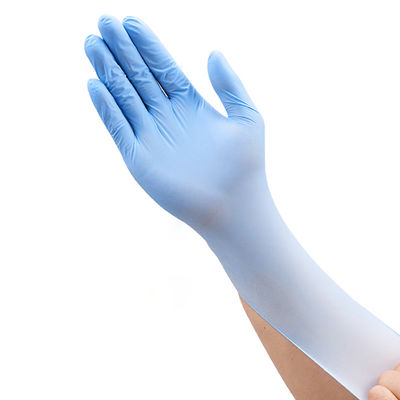 SIGNO-Lengte 240mm Vrije het Nitrilhandschoenen van het Latex Vrije Poeder voor Medisch Gebruik