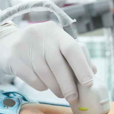EN455 s-XL het Witte Beschikbare Medische Goede Gevoel van Latexhandschoenen
