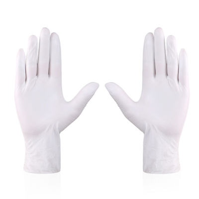 Aangepaste van de het Voedseldienst van AQL 1,5 het Latexhandschoenen/Gepoederde Beschikbare Handschoenen