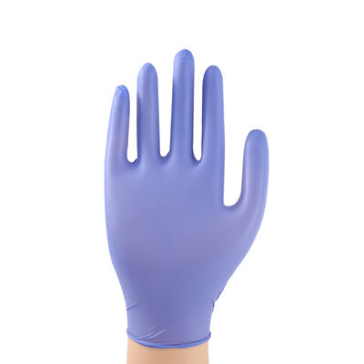 OEM ODM de Purpere Vinylhandschoenen van het Nitrilmengsel voor Voedselverwerking