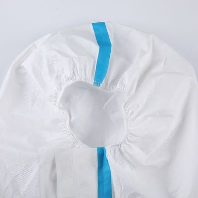 Niet-geweven PPE Chemische Beschikbare Beschermende Overtrekken M L XL 2XL 3XL 4XL
