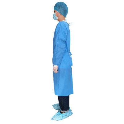 ISO13485 vloeibare Afstotende Beschikbare Chirurgische Toga's S M L XL Comfortabele XXL
