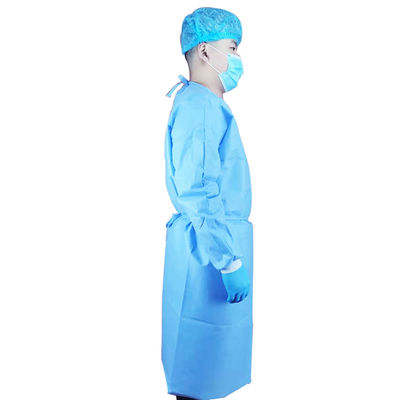 ISO13485 vloeibare Afstotende Beschikbare Chirurgische Toga's S M L XL Comfortabele XXL