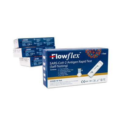 De neus Snelle Test Acon Flowflex Cov 2 Antigeentest 5 van het Specimenantigeen Testkassette