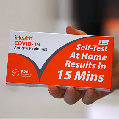 Van de de Zwabbertest van het IHealth het Snelle Antigeen Neusspecimen FDA voor Openbaar Gebied