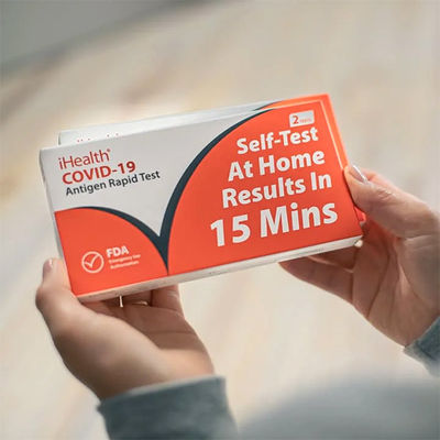 IHealth ontruimt thuis 19 Snelle Uitrustingen van FDA van de Autoverificatie Neuszwabber