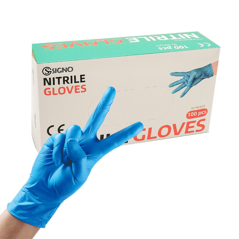 Maken de Steriele het Nitril Chirurgische Handschoenen van de handenbescherming het Nitrilhandschoenen waterdicht van het Punctuurbewijs