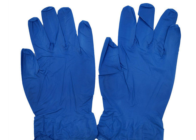 De Handschoenen van de het Nitrilveiligheid van EN455 EN374/Beschikbare Nitril Vinylhandschoenen