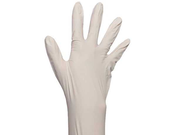 EN455 Vrije het Latexhandschoenen s-XL van het huishouden Waterdichte Poeder