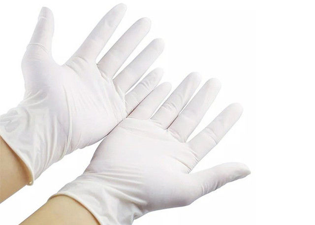 Handschoenen van het het Poeder de Vrije Latex van de handbescherming EN374 voor Medisch Examen