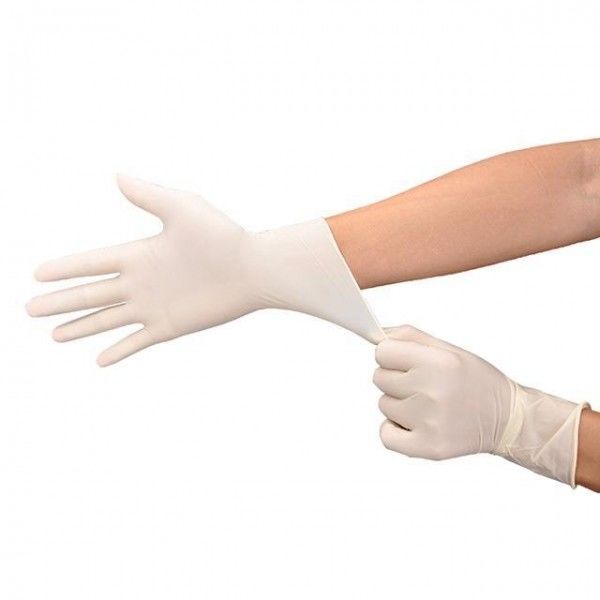12X24CM Handschoenen van het Poeder de Vrije Beschikbare Medische Latex met Al Certificatie