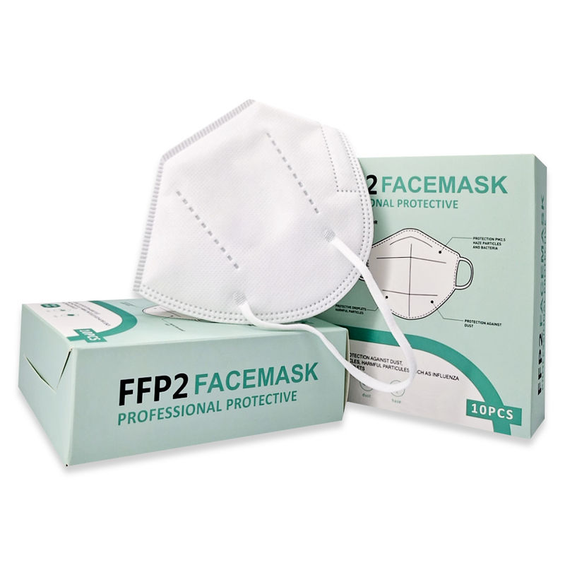 Van het het Ademhalingsapparaatgezicht van Ce Gediplomeerd van de het Maskerffp2 Schemer het Masker individueel Pakket