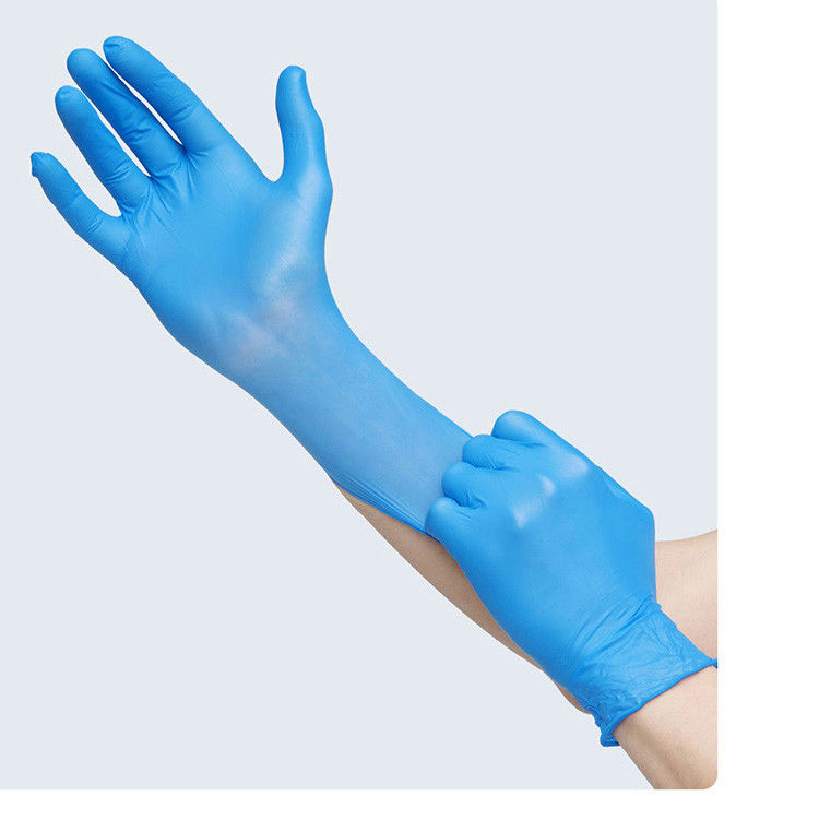 Huishouden Blauw 6 Mil Xl Nitrile Gloves/510k Verklaarde Nitrilhandschoenen