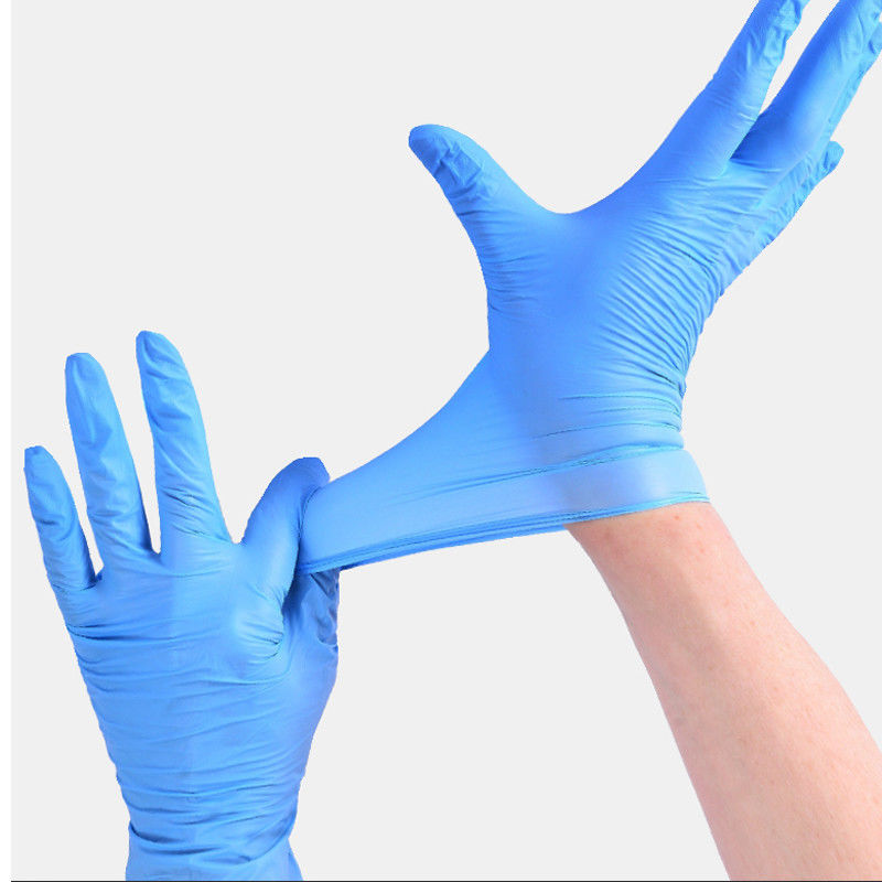 EN455 van de de Handschoenenscheur van het poeder Vrije Medische Nitril Bestand OEM Toegelaten ODM