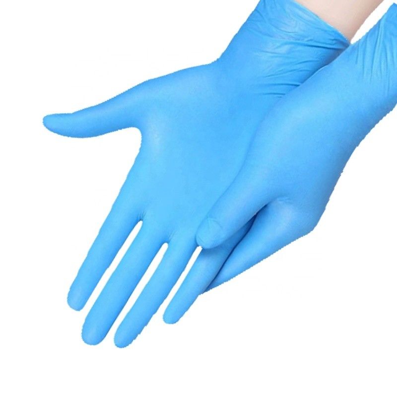 ISO9000 de grote Handschoenen van het Poeder Vrije die Nitril in de Ziekenhuizen Hoge Flexibiliteit worden gebruikt