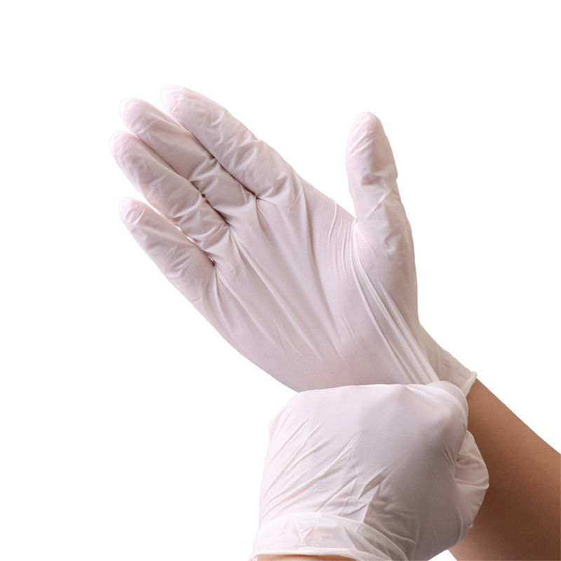Van certificatie ISO 510K Transparant Latexhandschoenen/de Handschoenenmiddel van het Latexexamen