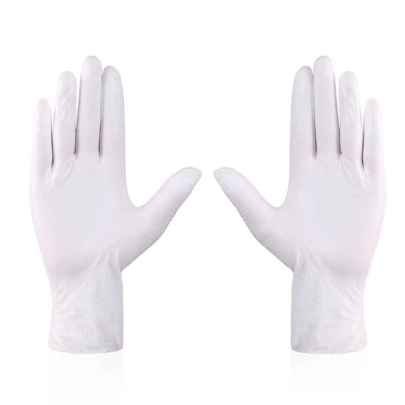 Aangepaste van de het Voedseldienst van AQL 1,5 het Latexhandschoenen/Gepoederde Beschikbare Handschoenen