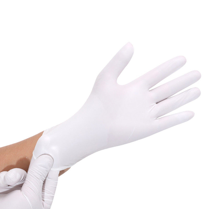 Wegwerpproduct van het Latexhandschoenen van SIGNO het Melkachtige Witte Gepoederde GEEN LEKKAGE