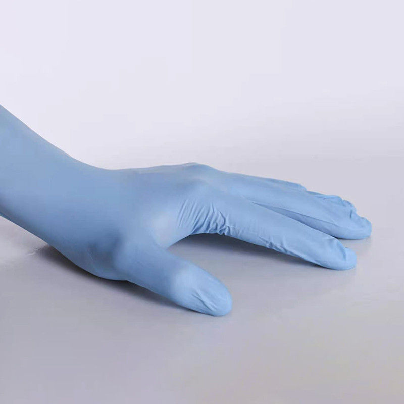 EN374 industriële blauwe de Handschoenenklasse I van het Nitril Vinylmengsel voor Schoonheidssalon