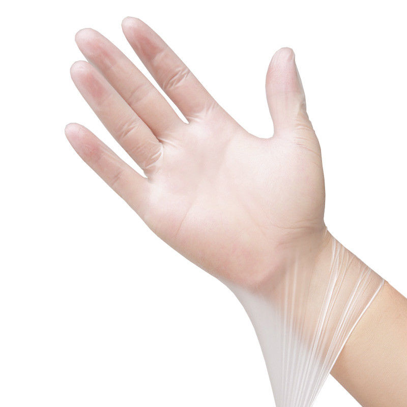 DOP DEHP Vrij Duidelijk Beschikbare Handschoenen Vinylpoeder Vrij M L S XL