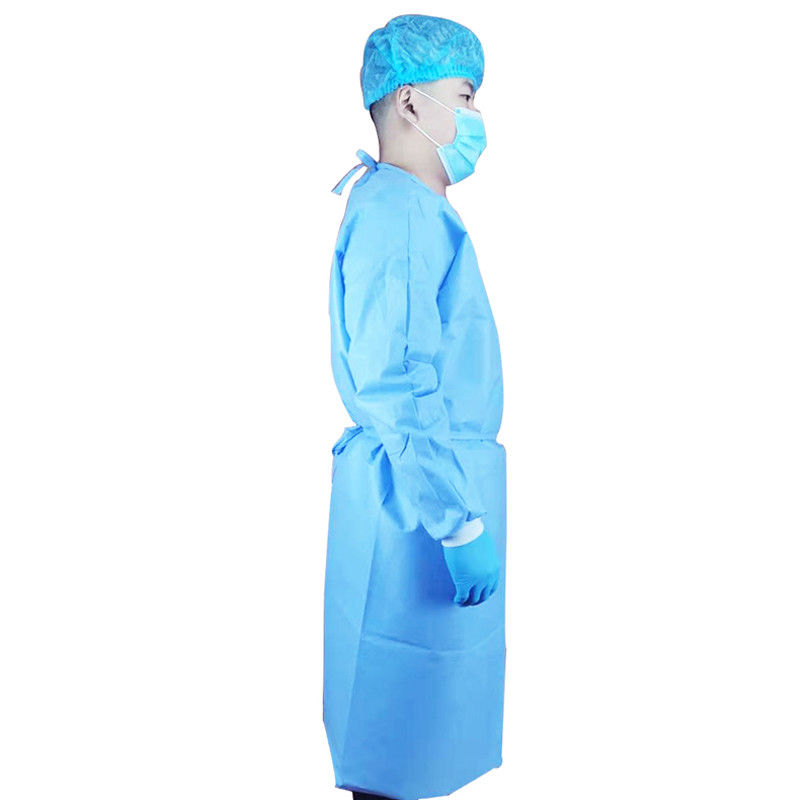 ISO13485 vloeibare Afstotende Beschikbare Chirurgische Toga's S M L XL Comfortabele XXL