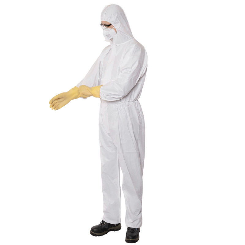 Oem In te ademen Beschikbare Overtrek30-70gsm Medische Beschermende Kleding Met een kap
