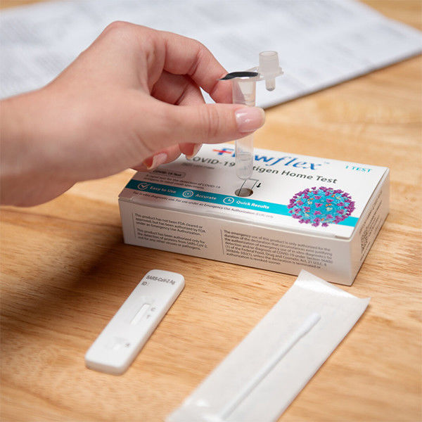 15 Minuten Covid 19 de Snelle Uitrusting van Testkit nasal specimen nasopharyngeal test